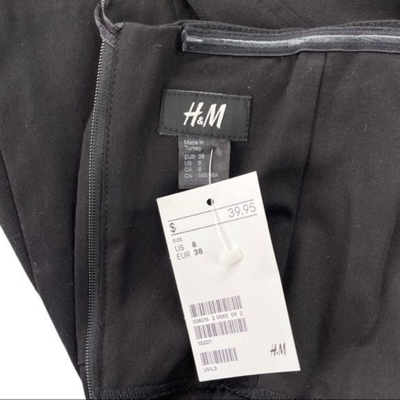 NWT H&M Strapless Dress with top bow 8 - Picture 2 of 11